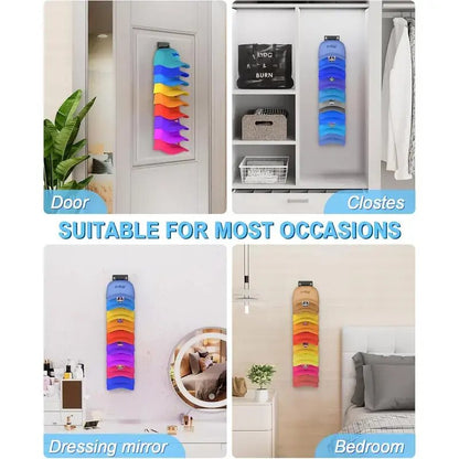 [BUY 1 GET 1 FREE] Adhesive Hat Rack for 18 Caps