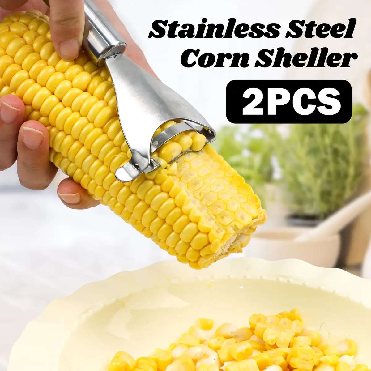 [BUY 1 GET 1 FREE] Commercial Steel Corn Peeler