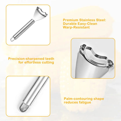 [BUY 1 GET 1 FREE] Commercial Steel Corn Peeler