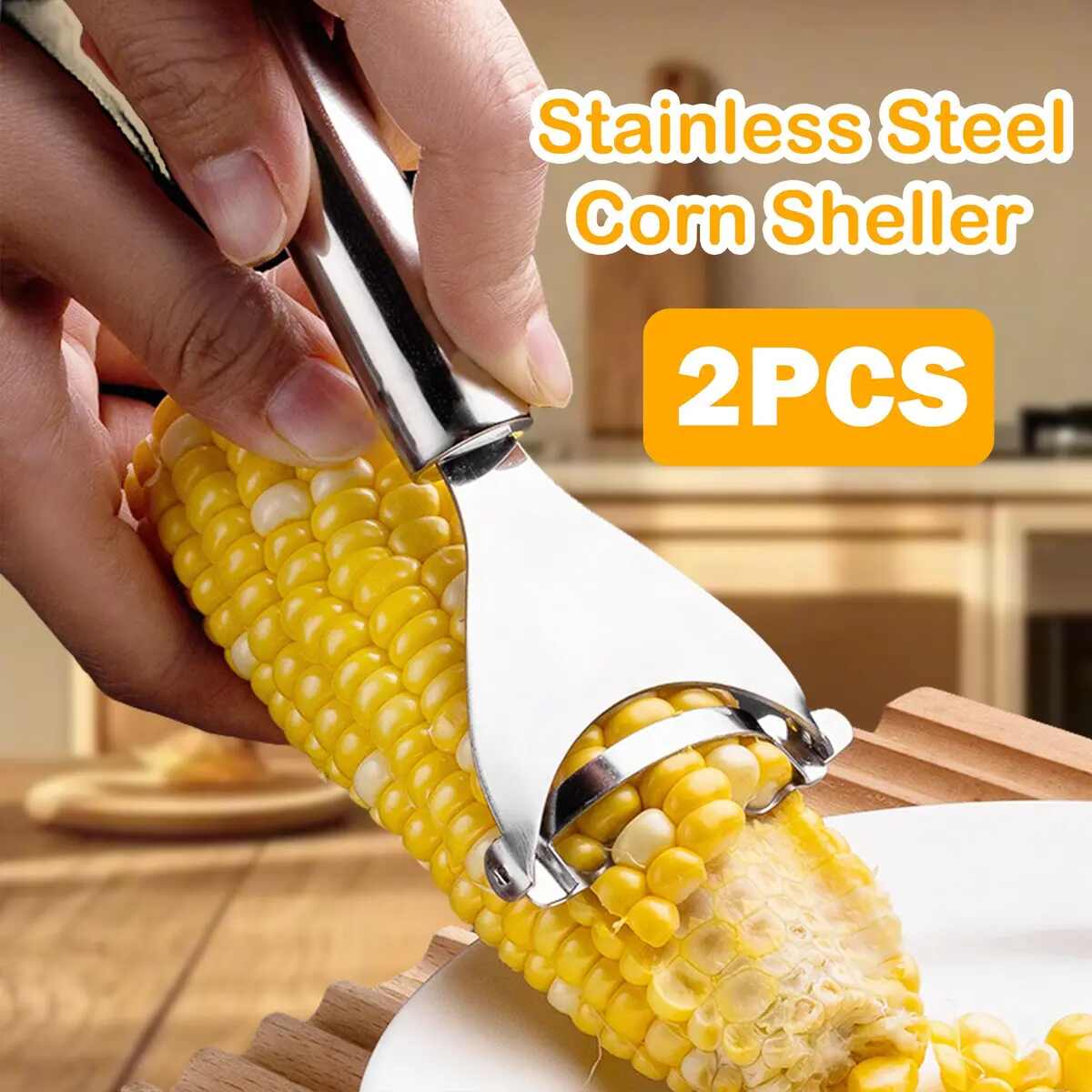 [BUY 1 GET 1 FREE] Commercial Steel Corn Peeler