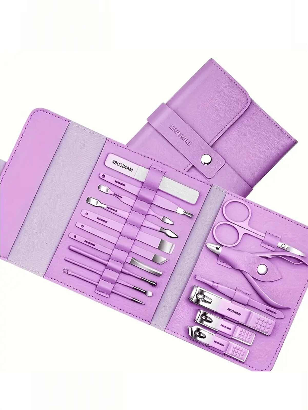 16-Piece Stainless Steel Manicure & Pedicure Set