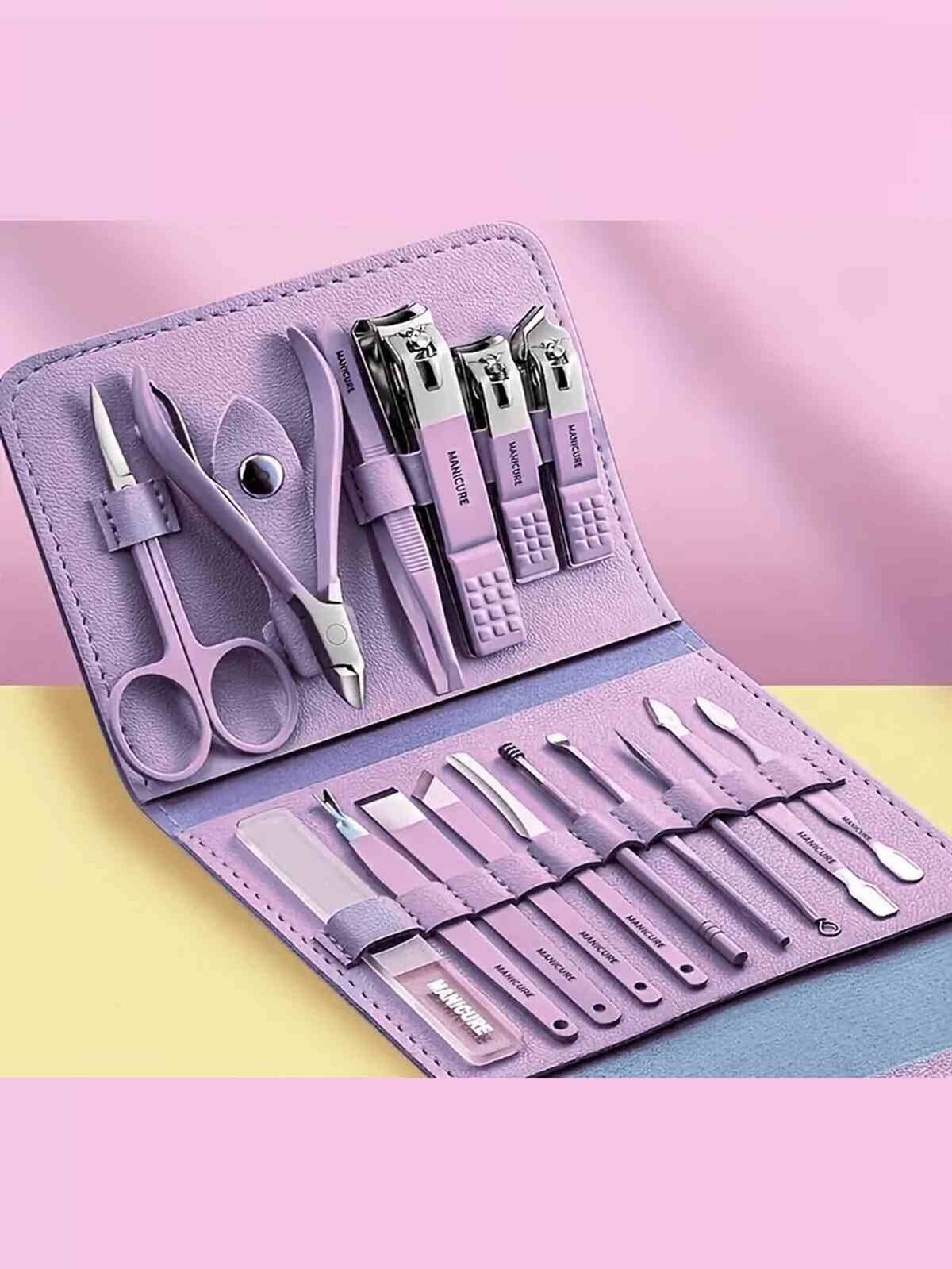 16-Piece Stainless Steel Manicure & Pedicure Set