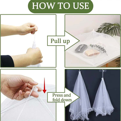 [BUY 1 GET 1 FREE] Foldable Mesh Outdoor Food Cover
