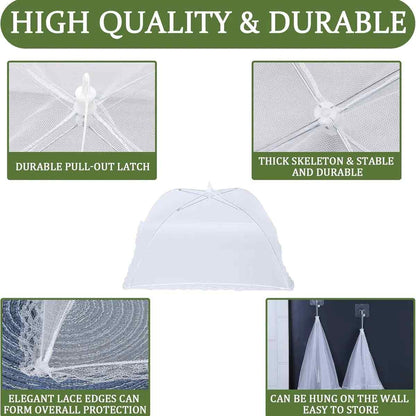 [BUY 1 GET 1 FREE] Foldable Mesh Outdoor Food Cover