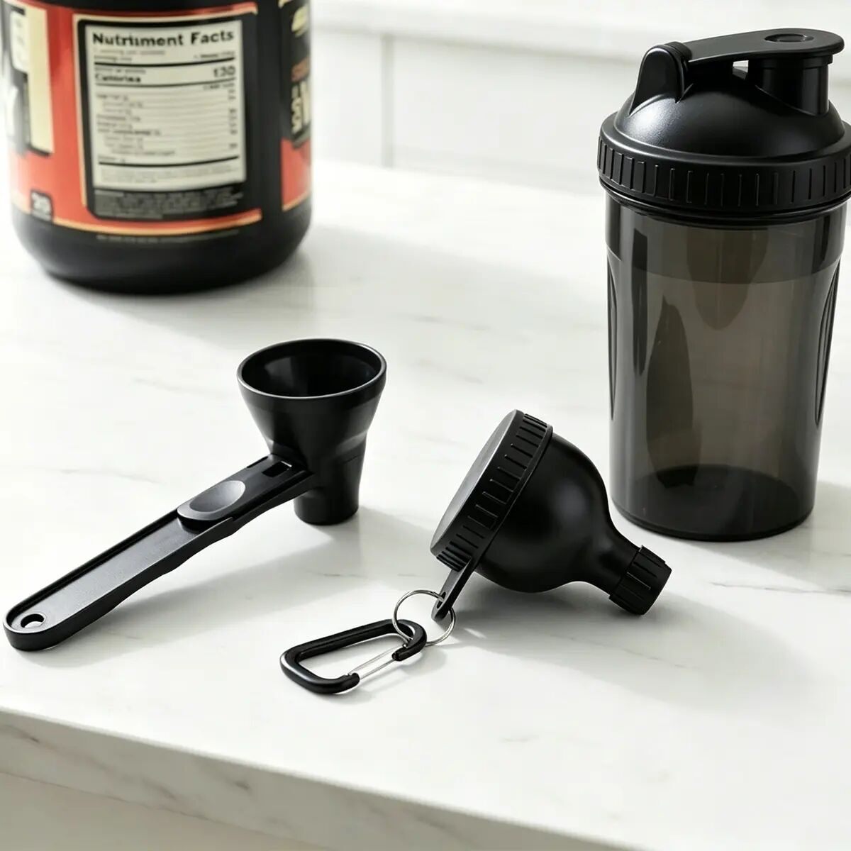 [BUY 1 GET 1 FREE] 50ml Mini Protein Powder Funnel Set
