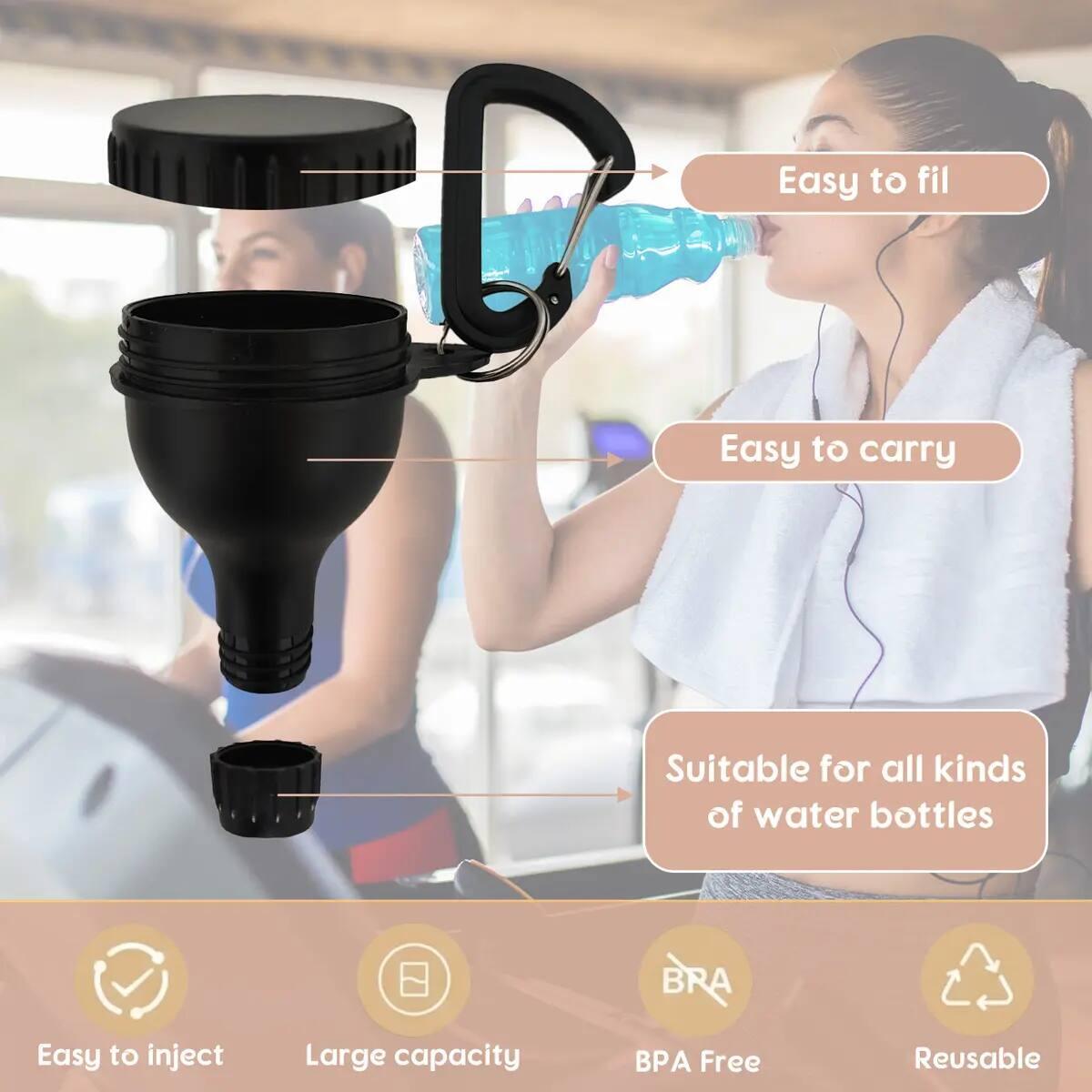 [BUY 1 GET 1 FREE] 50ml Mini Protein Powder Funnel Set