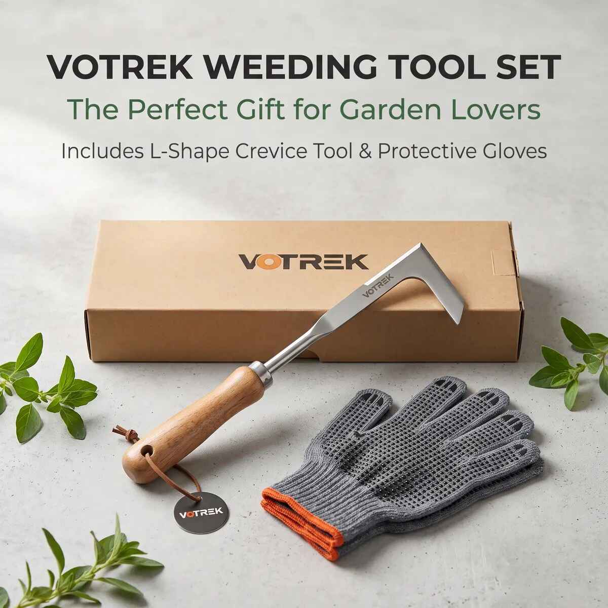 [BUY 1 GET 1 FREE] 3-Edge Stainless Steel Crevice Weeder Kit