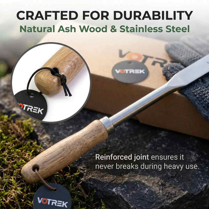 [BUY 1 GET 1 FREE] 3-Edge Stainless Steel Crevice Weeder Kit