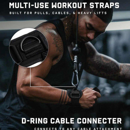 Anti-Slip Steel-Ring Lifting Straps