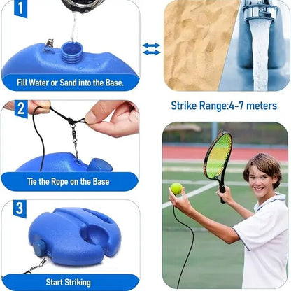 Portable Rebound Tennis Trainer