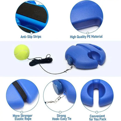Portable Rebound Tennis Trainer