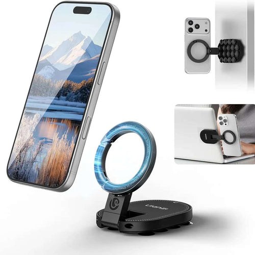 Magnetic Vacuum Suction Phone Holder
