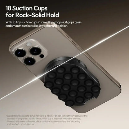 Magnetic Vacuum Suction Phone Holder