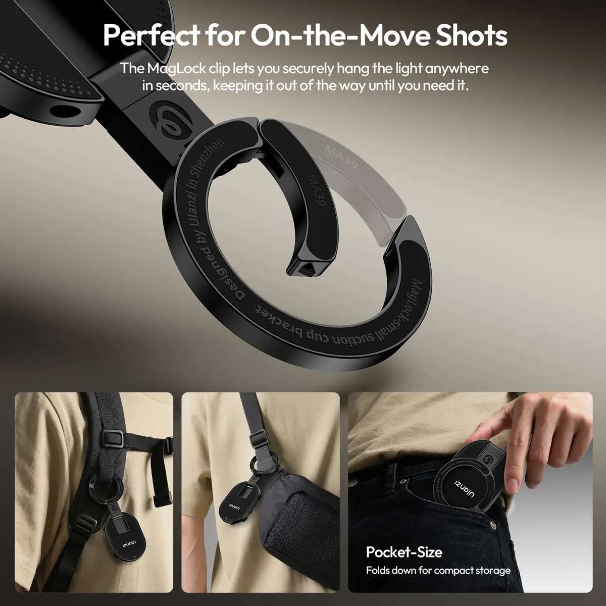 Magnetic Vacuum Suction Phone Holder