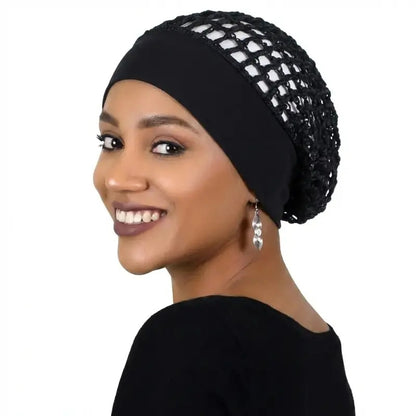 Wide-Edge Stretch Sleep Bonnet