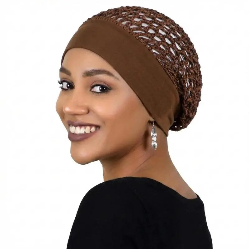Wide-Edge Stretch Sleep Bonnet