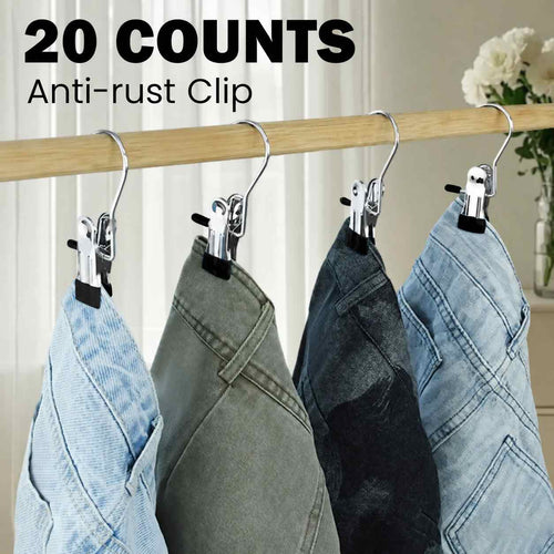 [BUY 1 GET 1 FREE] Heavy-Duty Boot Hanger Clips 20-Pack
