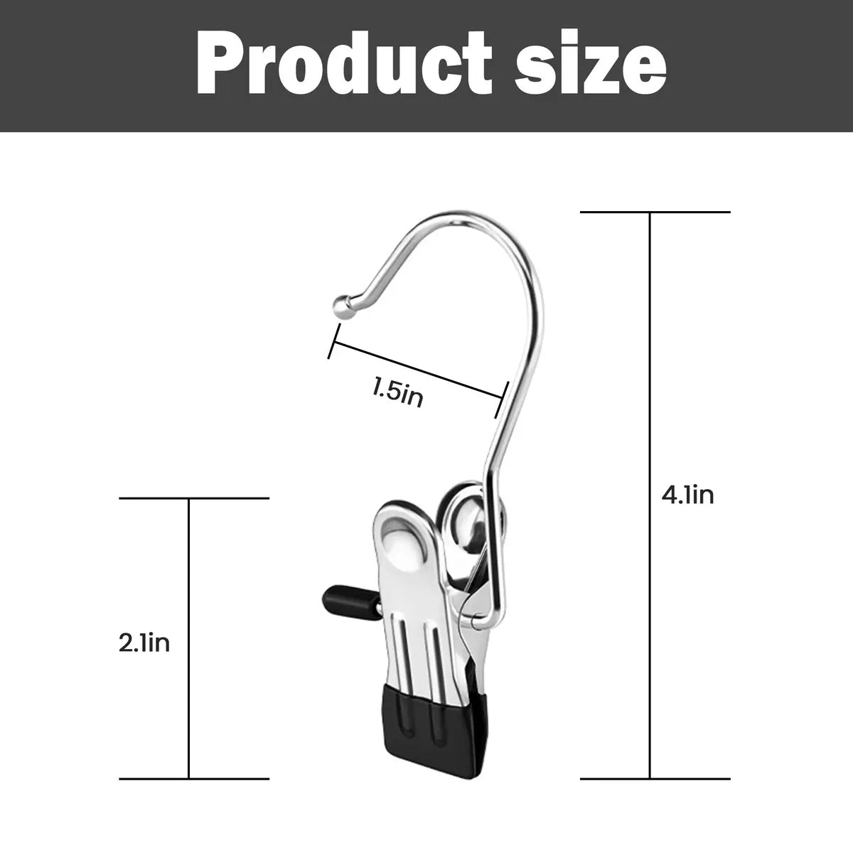 [BUY 1 GET 1 FREE] Heavy-Duty Boot Hanger Clips 20-Pack