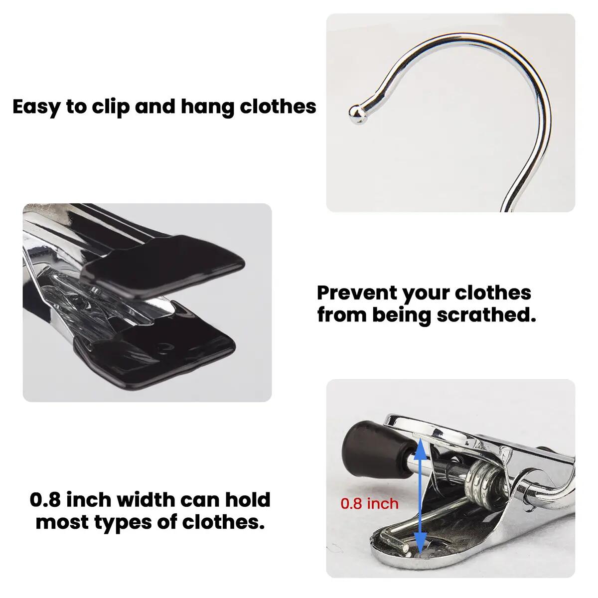 [BUY 1 GET 1 FREE] Heavy-Duty Boot Hanger Clips 20-Pack