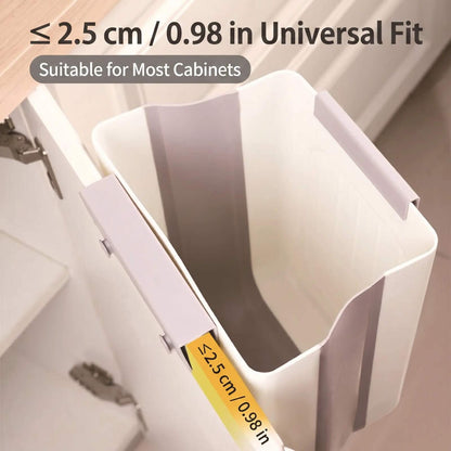 [BUY 1 GET 1 FREE] 1.6-Gallon Foldable Hanging Trash Can