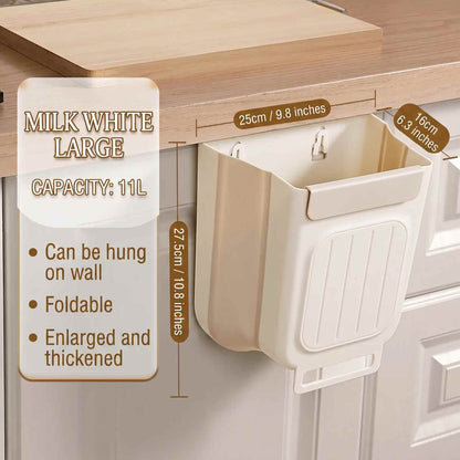 [BUY 1 GET 1 FREE] 1.6-Gallon Foldable Hanging Trash Can