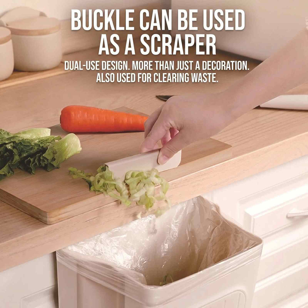 [BUY 1 GET 1 FREE] 1.6-Gallon Foldable Hanging Trash Can