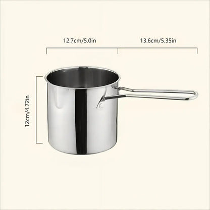 Single-Serve Stainless Steel Mini Deep Fryer Set