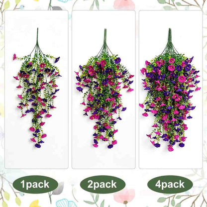 [BUY 1 GET 1 FREE] UV-Resistant Artificial Morning Glory Vines 2-Pack