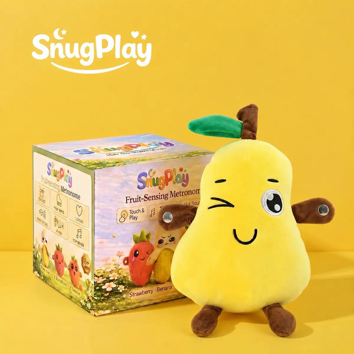 Interactive Music Plush Toy Set