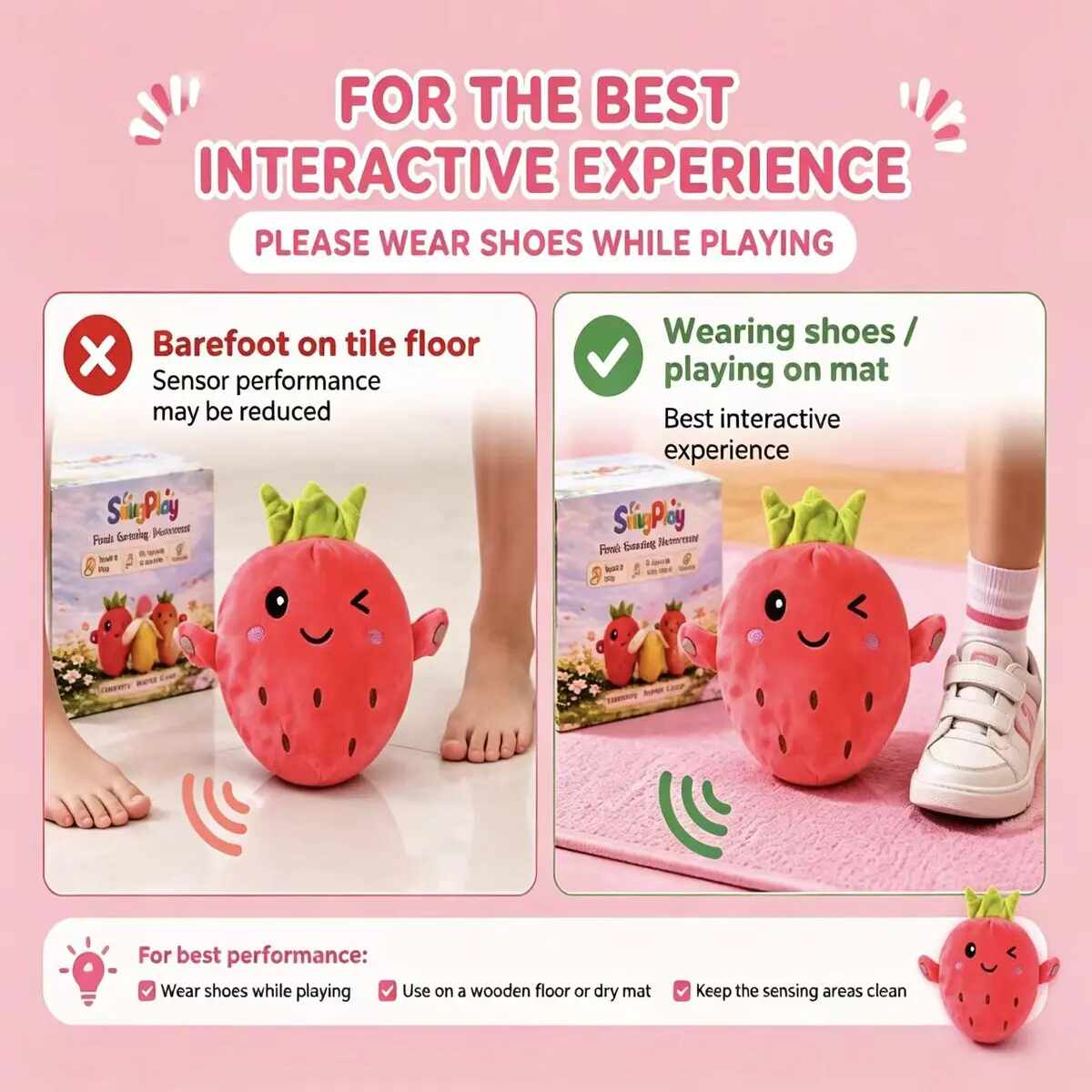 Interactive Music Plush Toy Set
