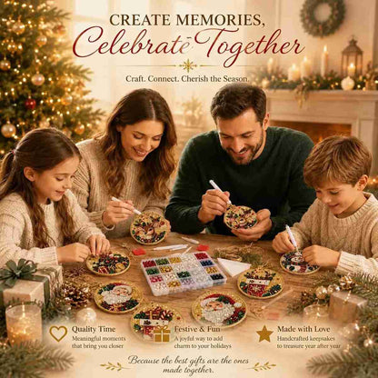 [BUY 1 GET 1 FREE] Christmas Diamond Painting Ornaments 6-Pack