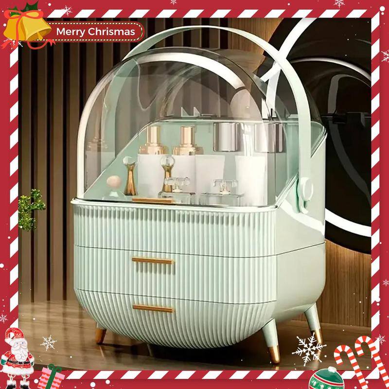 Portable Dustproof Makeup Organizer Box