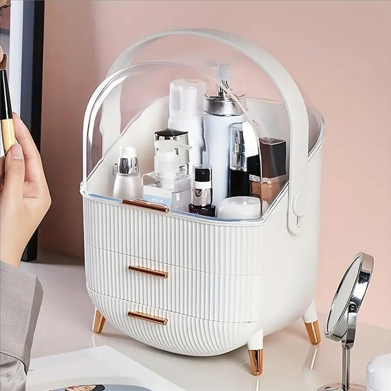 Portable Dustproof Makeup Organizer Box