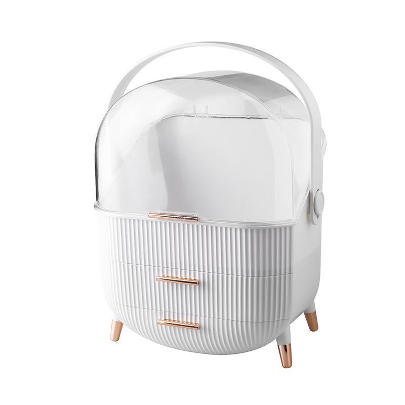 Portable Dustproof Makeup Organizer Box
