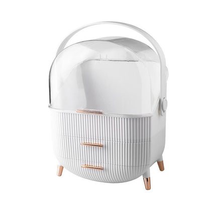 Portable Dustproof Makeup Organizer Box