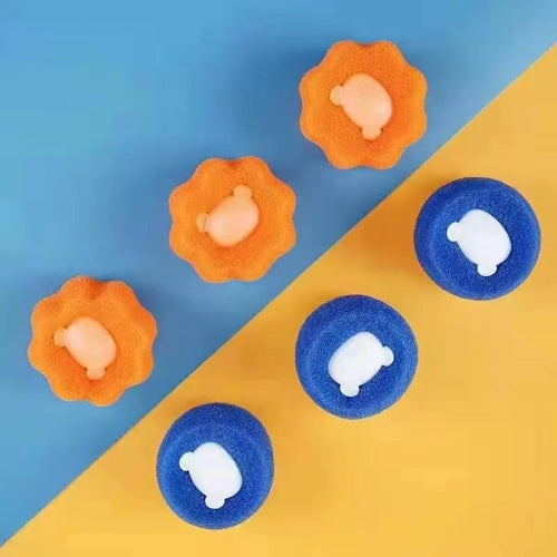 [BUY 1 GET 1 FREE] Pet Hair Remover Laundry Balls 6-Pack
