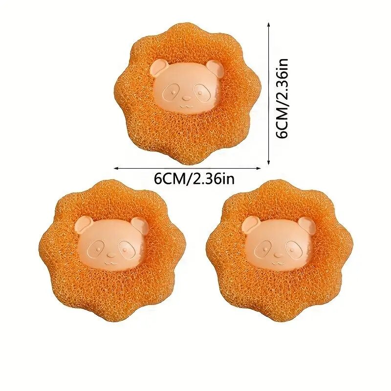 [BUY 1 GET 1 FREE] Pet Hair Remover Laundry Balls 6-Pack