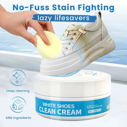 [BUY 1 GET 1 FREE] No-Wash White Shoe Cleaner Cream