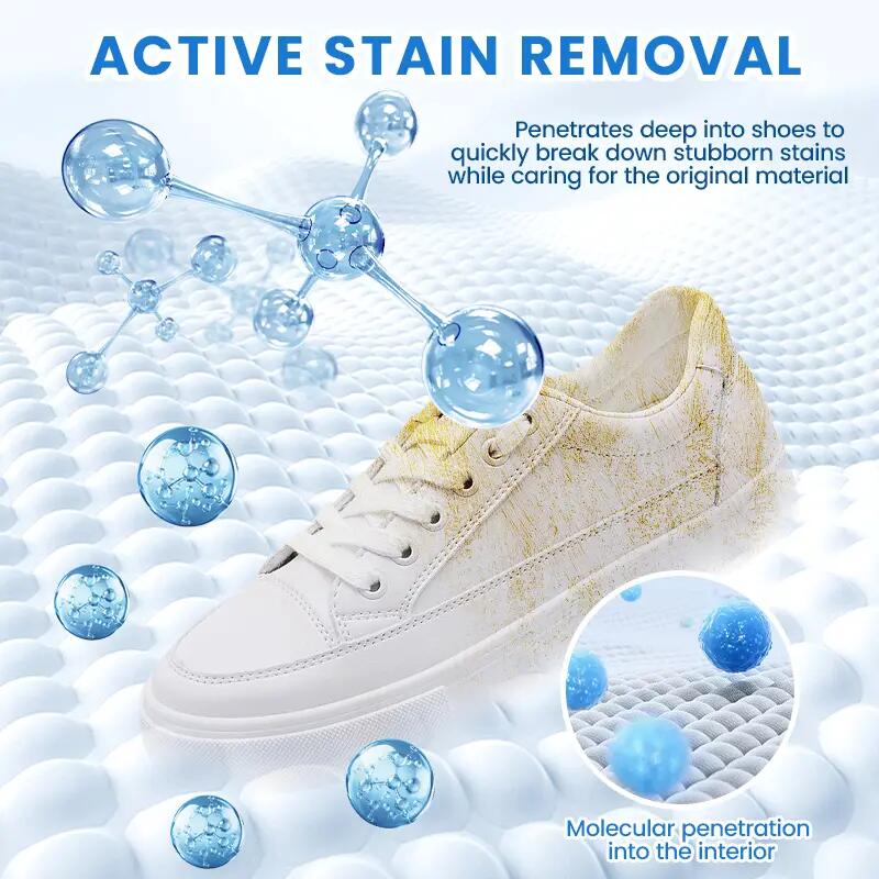 [BUY 1 GET 1 FREE] No-Wash White Shoe Cleaner Cream