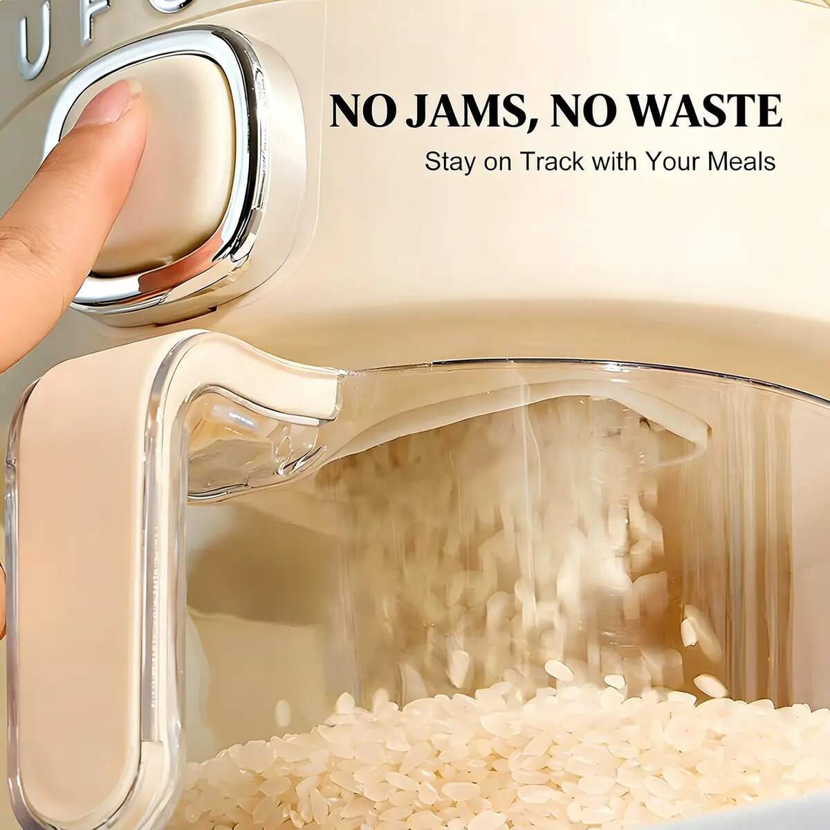 Airtight Pest-Block Grain & Spice Container