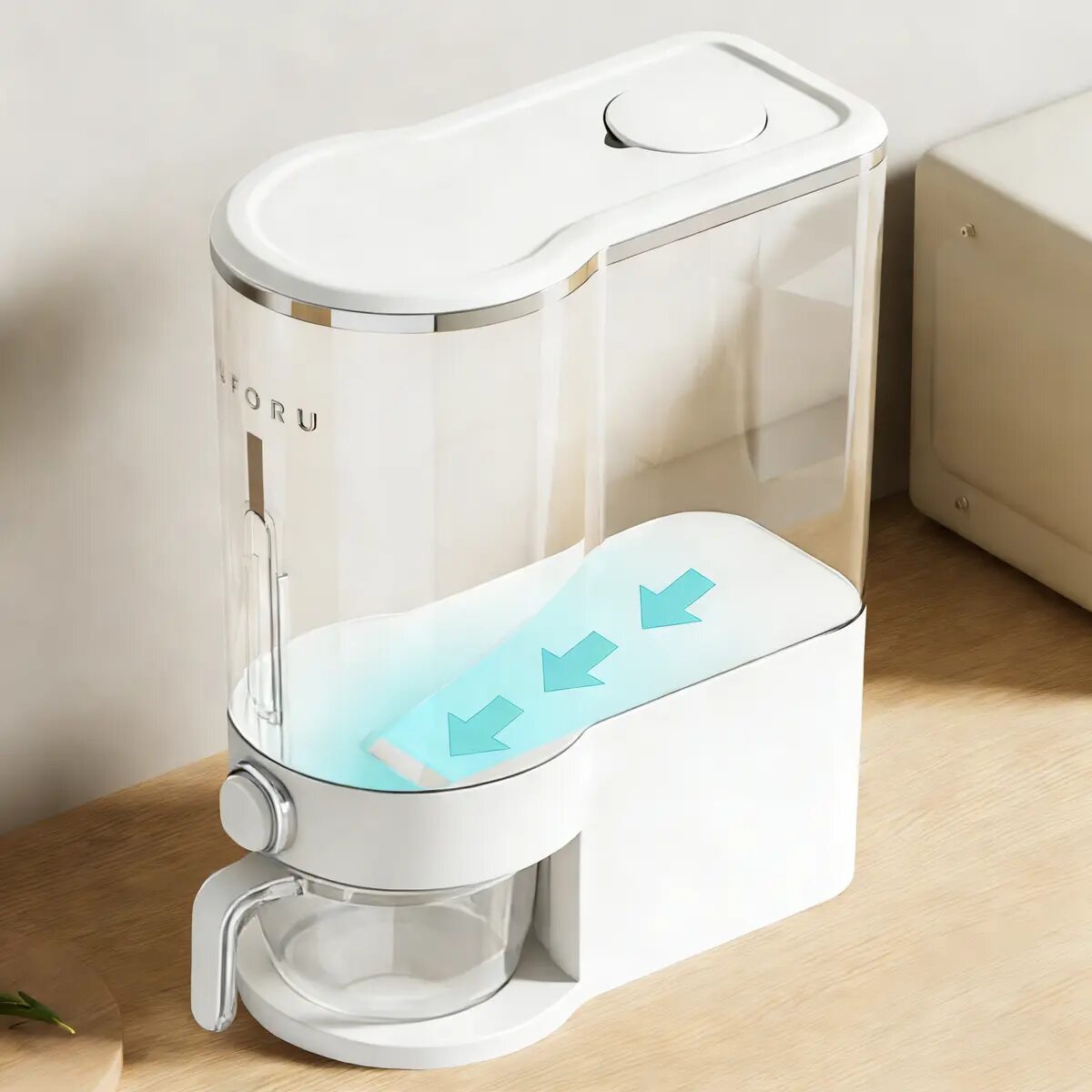 Airtight Pest-Block Grain & Spice Container