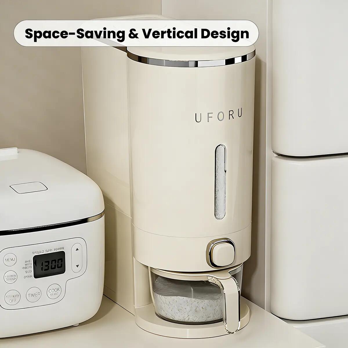 Airtight Pest-Block Grain & Spice Container