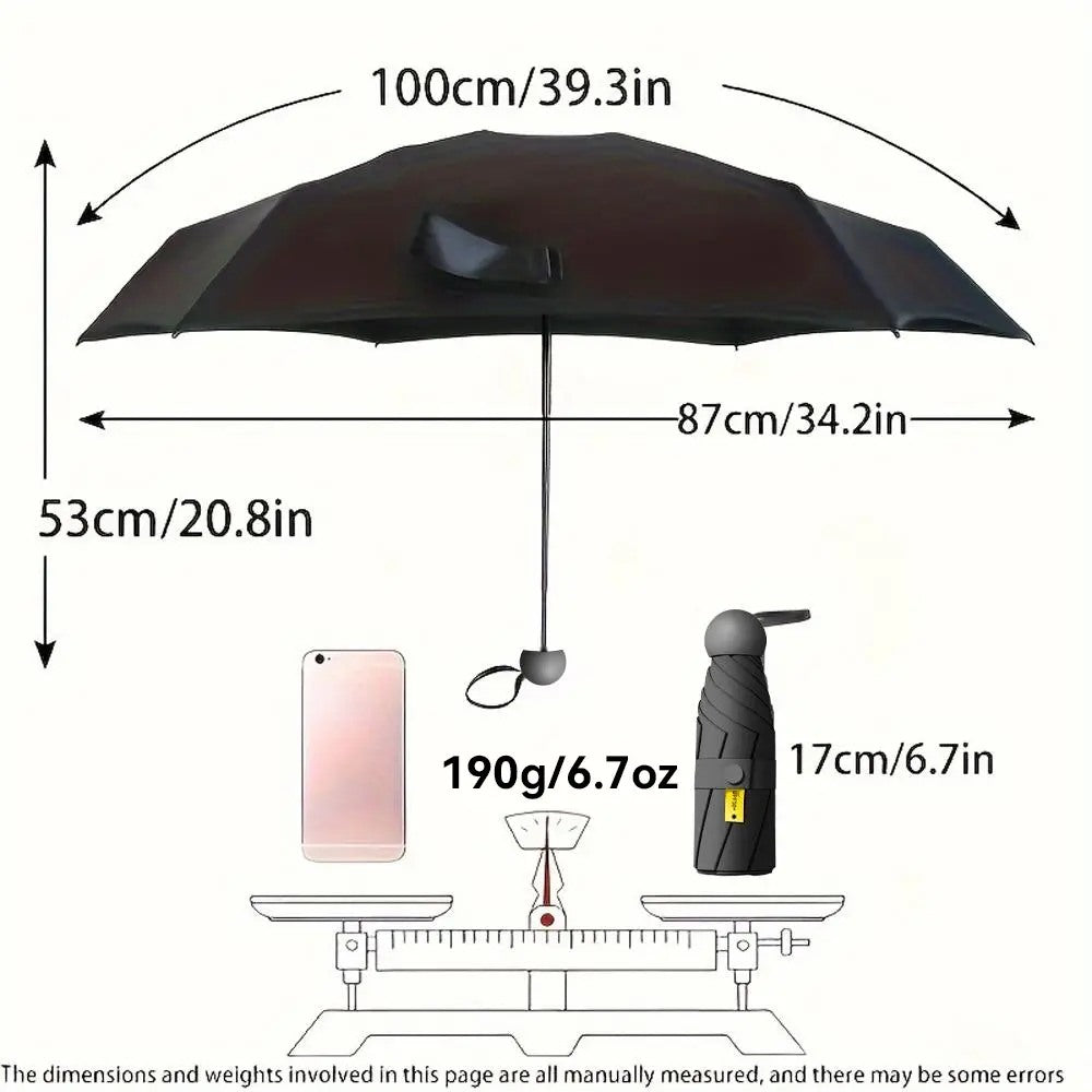 [BUY 1 GET 1 FREE] Compact Windproof Folding Umbrella