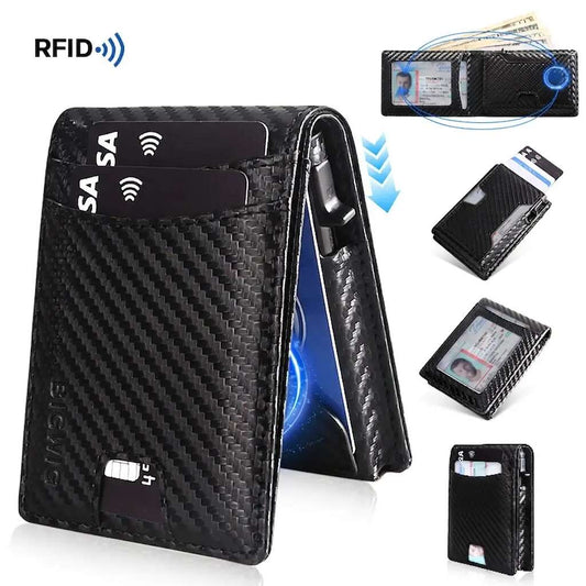 RFID Metal Pop-Up Men's Wallet