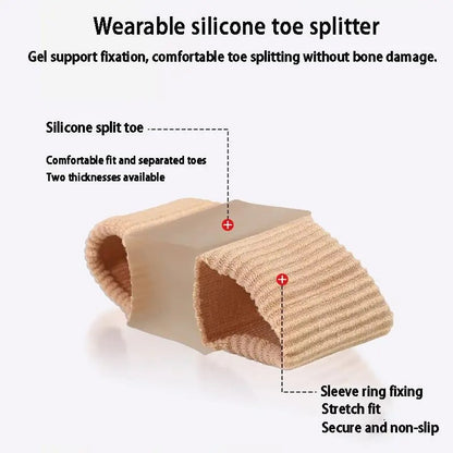 [BUY 1 GET 1 FREE] Silicone Toe Separators for Bunion Relief