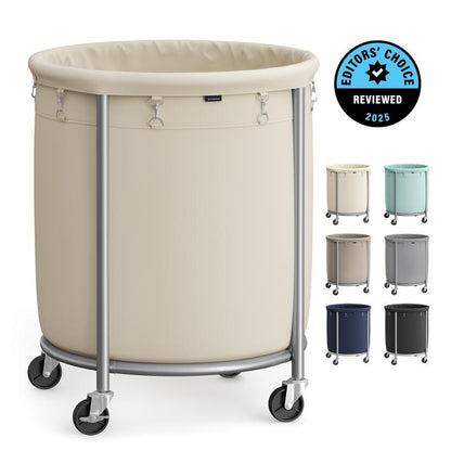 45-Gallon Rolling Laundry Hamper