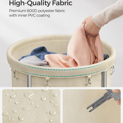 45-Gallon Rolling Laundry Hamper