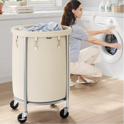 45-Gallon Rolling Laundry Hamper
