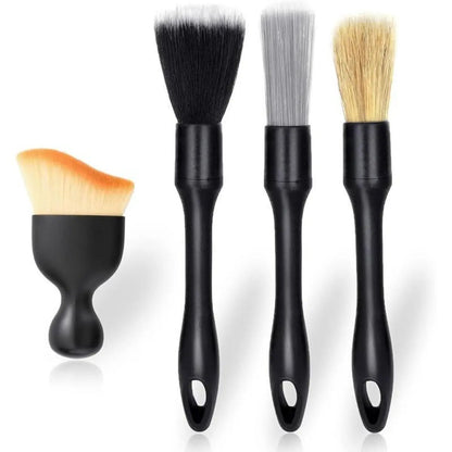 [BUY 1 GET 1 FREE] Car Interior Soft Cleaning Brushes 4-Pack