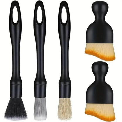 [BUY 1 GET 1 FREE] Car Interior Soft Cleaning Brushes 4-Pack